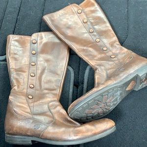 Born Women’s Brown Leather Boots, Size 8, Used